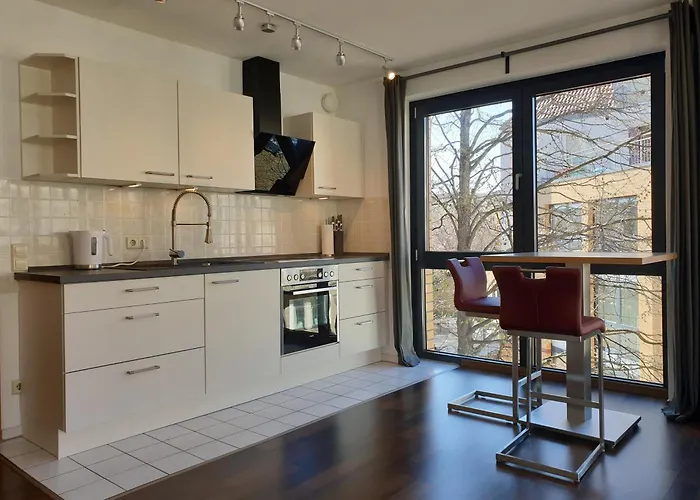 Apartman Modernes Stadtfeld Ost Panoramafenster *